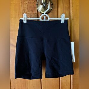 Lululemon wonder train shorts. New with tags. Navy blue. Women’s size 6